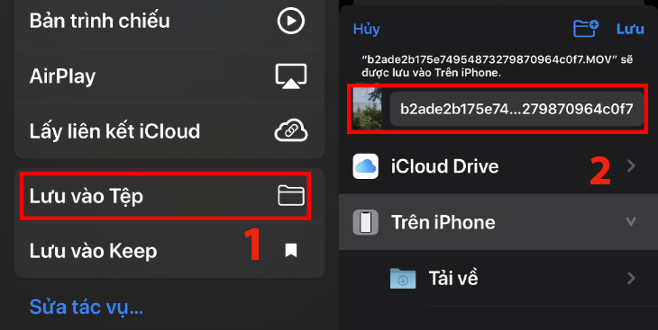 Hướng dẫn lấy lại ảnh trên iCloud qua Album được chia sẻ bước 3